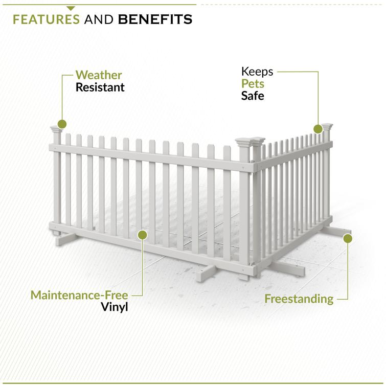 ヒコザル けいけんちプレゼント　002/DP-PPP 6y Portable Puppy Fence Kit (22in H x 44in W) (2 Pack)